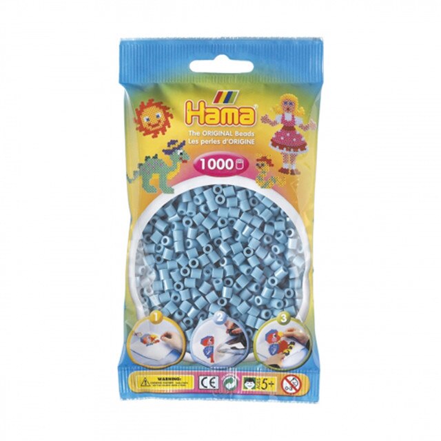 Margele de calcat midi - turcoaz (1000 buc)