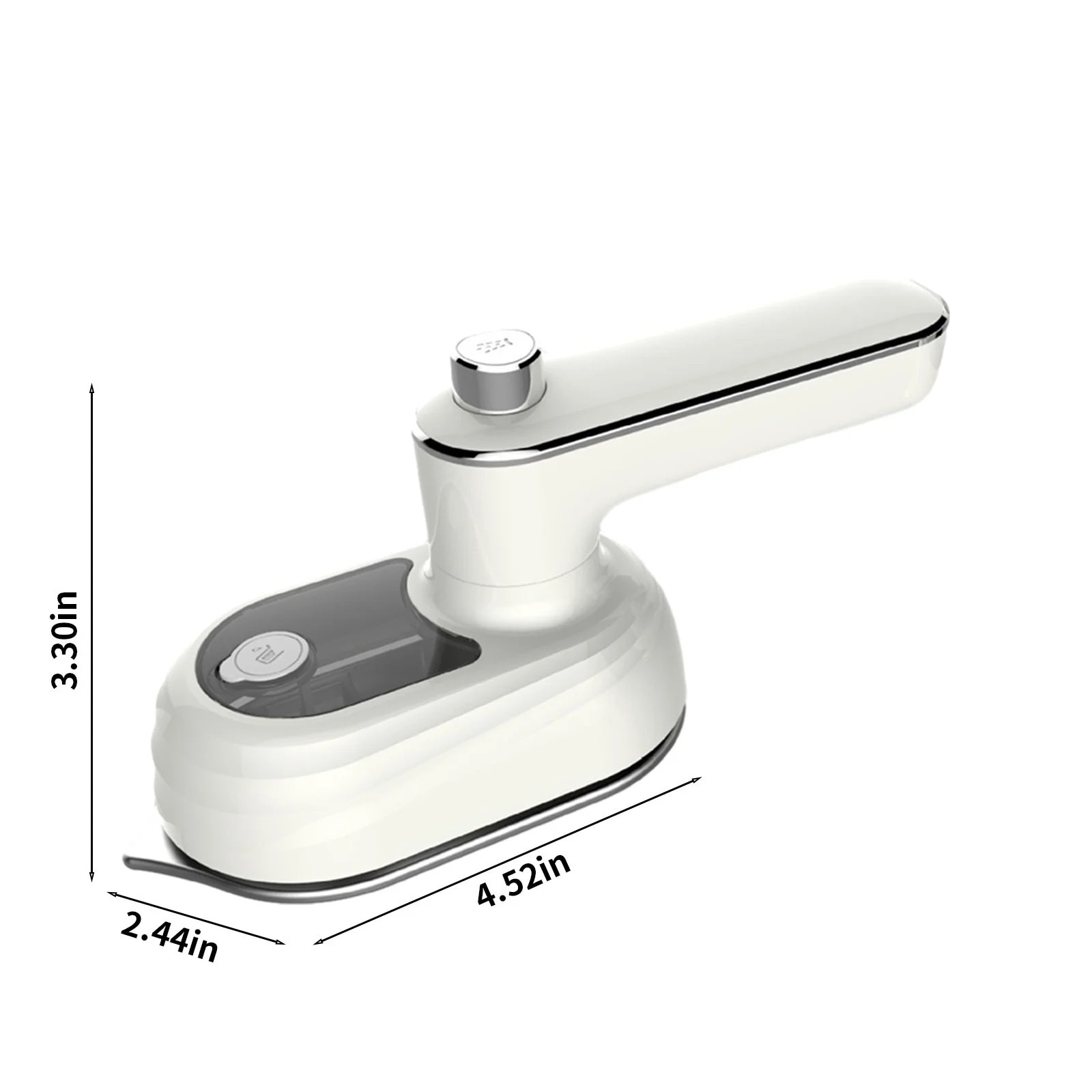 Fier de calcat cu aburi portabil ZYBLSSBB alb 12.8x8.4x6.2cm
