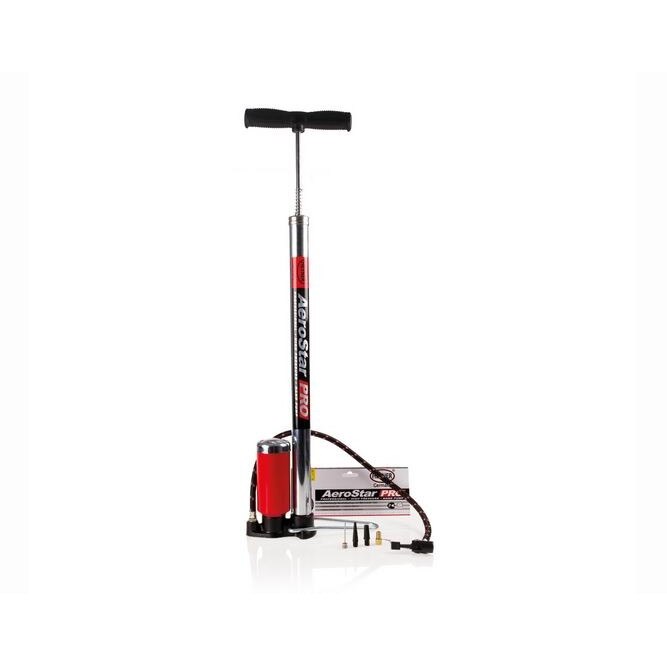 Pompa aer mana, cu manometru Aerostar, 216.10 Heyner
