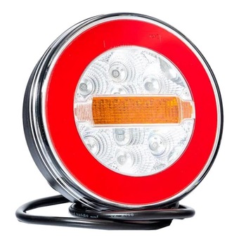 Lampa spate fi140, 3 functii, hamburger, LED neon, cu fire, FT-113 Fristom Lampa spate fi140, 3 functii, hamburger, LED neon, cu fire, FT-113 Fristom