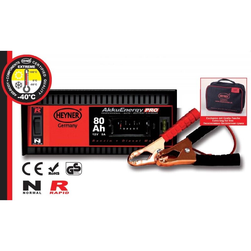 Redresor acumulator 8A 12V 18-80Ah AkkuEnergy 930.80 Heyner