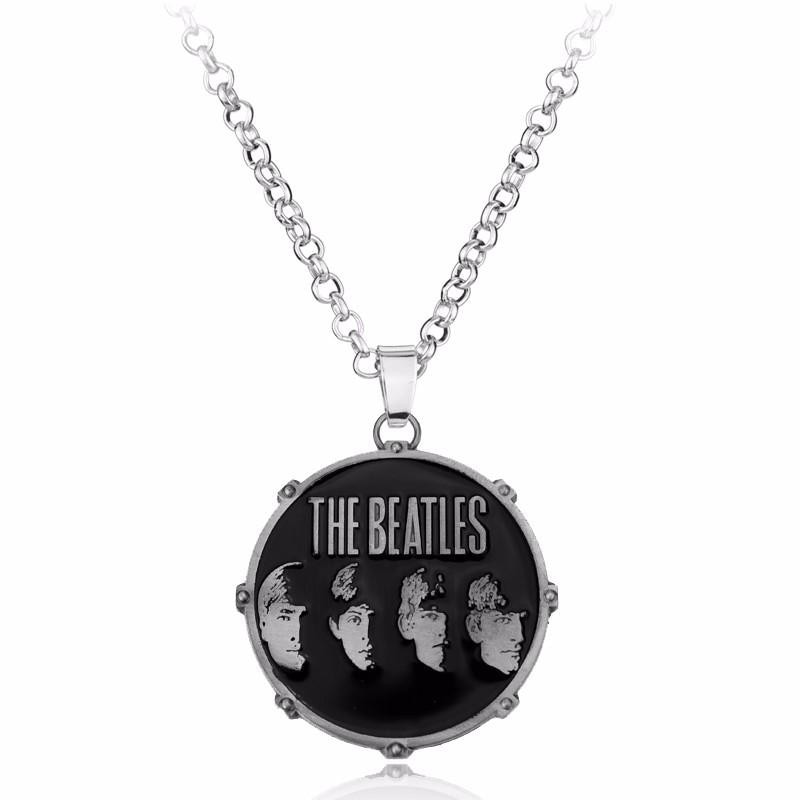 Lantisor Cu Pandantiv The Beatles , Argintiu, Argintiu