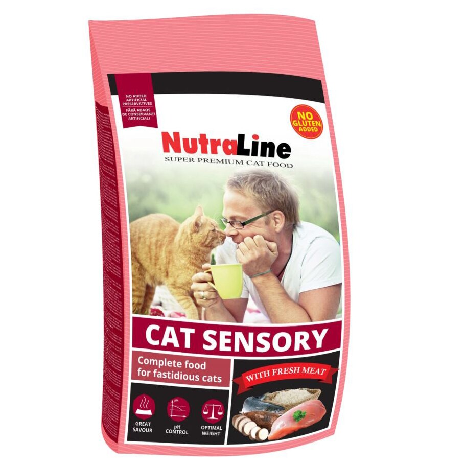 Hrana uscata pentru pisici Nutraline, Sensory, 400 g