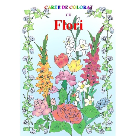 Flori Carte De Colorat Emag Ro