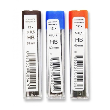 Mina creion mecanic 0.9 HB Koh-I-Noor K4172HB Mina creion mecanic 0.9 HB Koh-I-Noor K4172HB