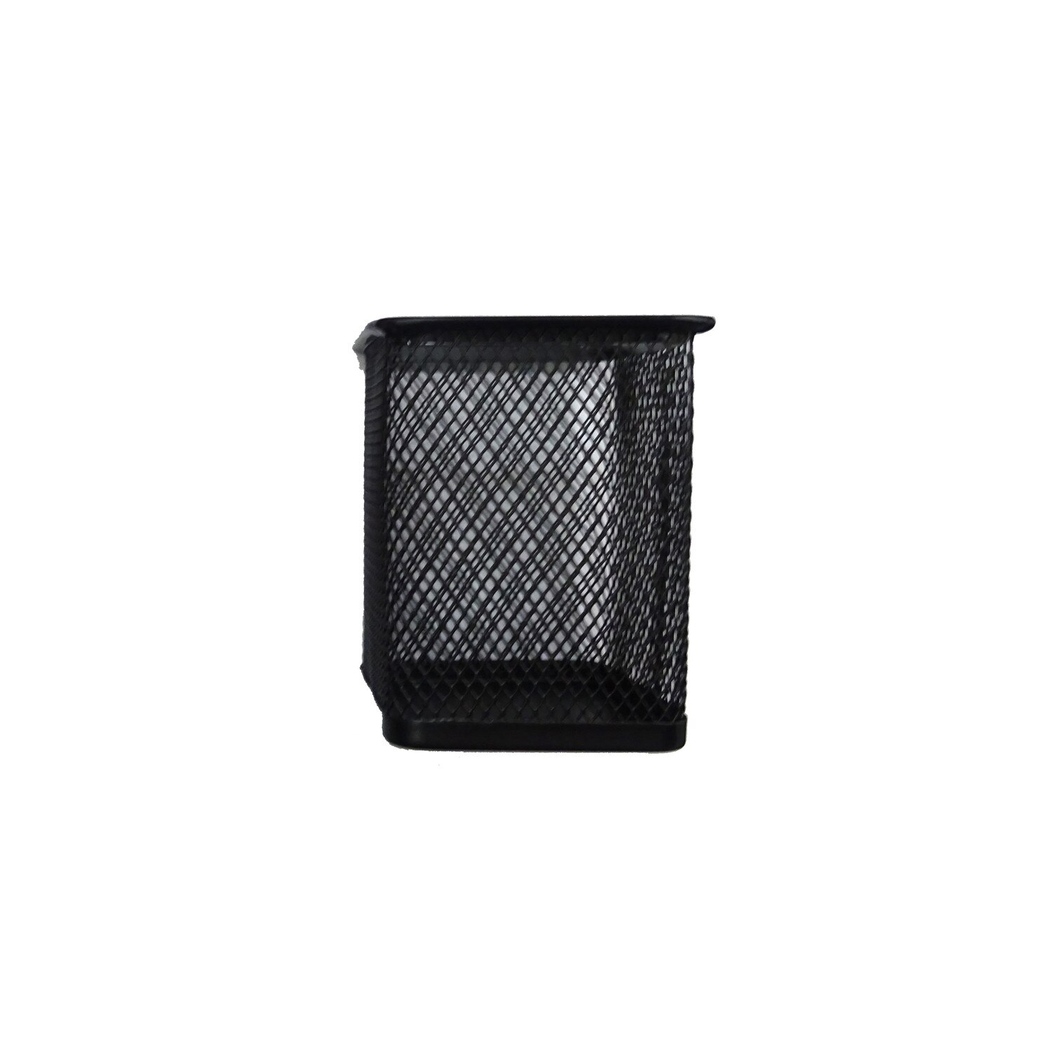 Suport metalic instrumente scris patrat/cilindric negruCN802