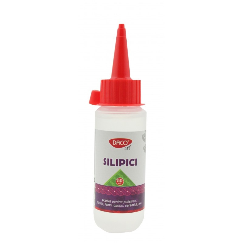Lipici cu silicon Daco 'silipici' 50ML 7219