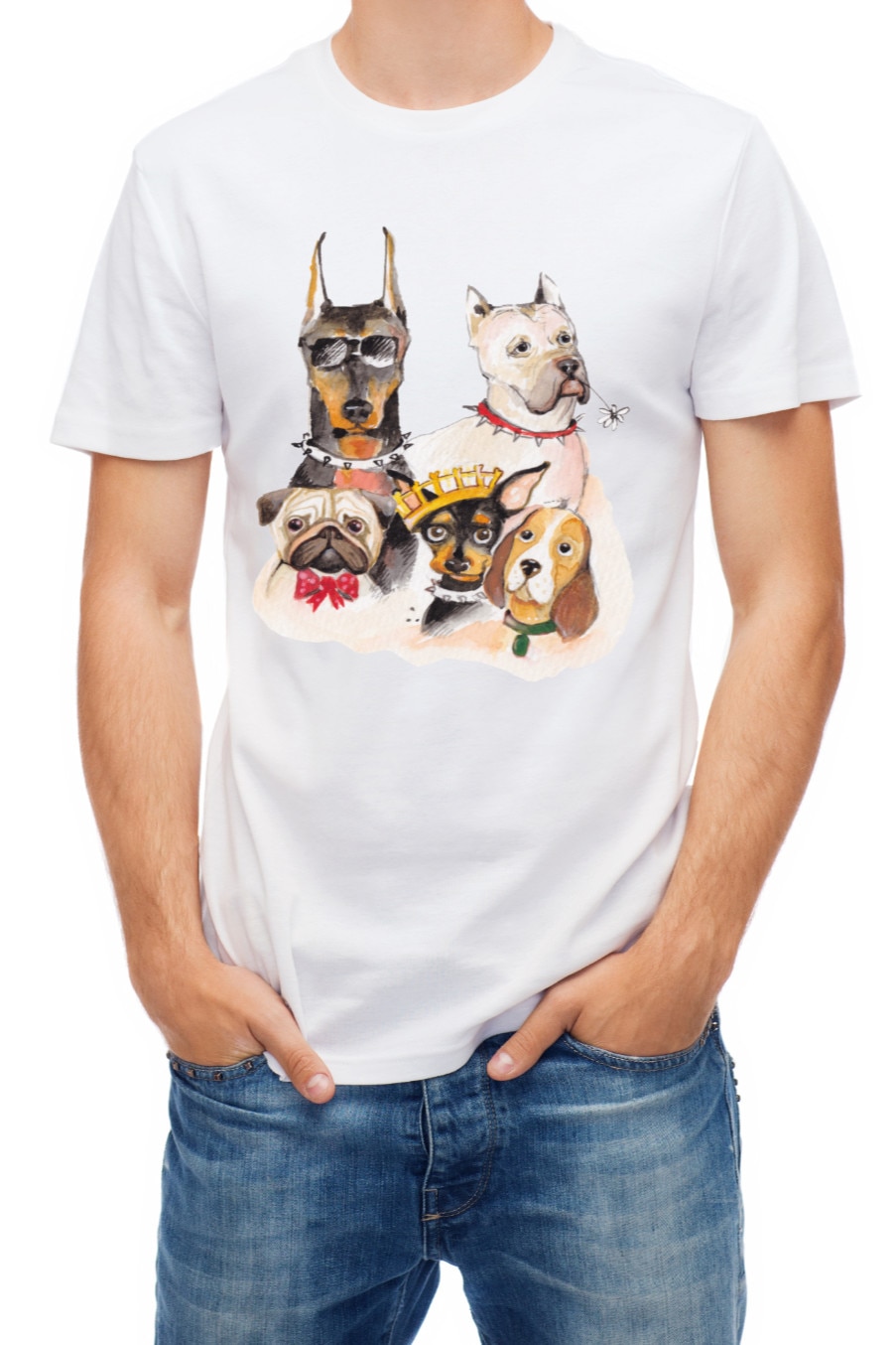 Tricou barbatesc din bumbac organic - 
