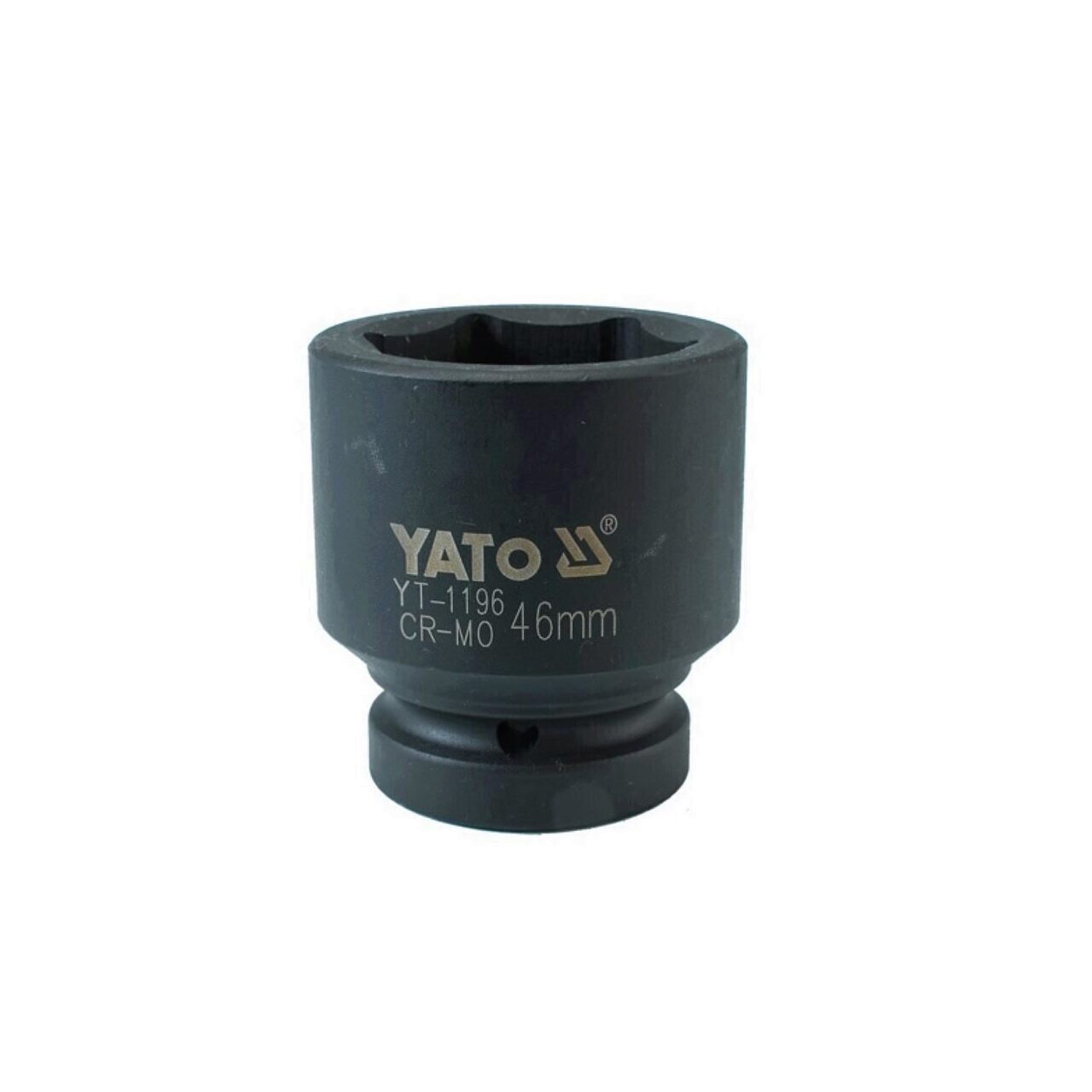 Cheie hexagonala tubulara de impact Yato YT-1196, prindere 1”, 46 mm