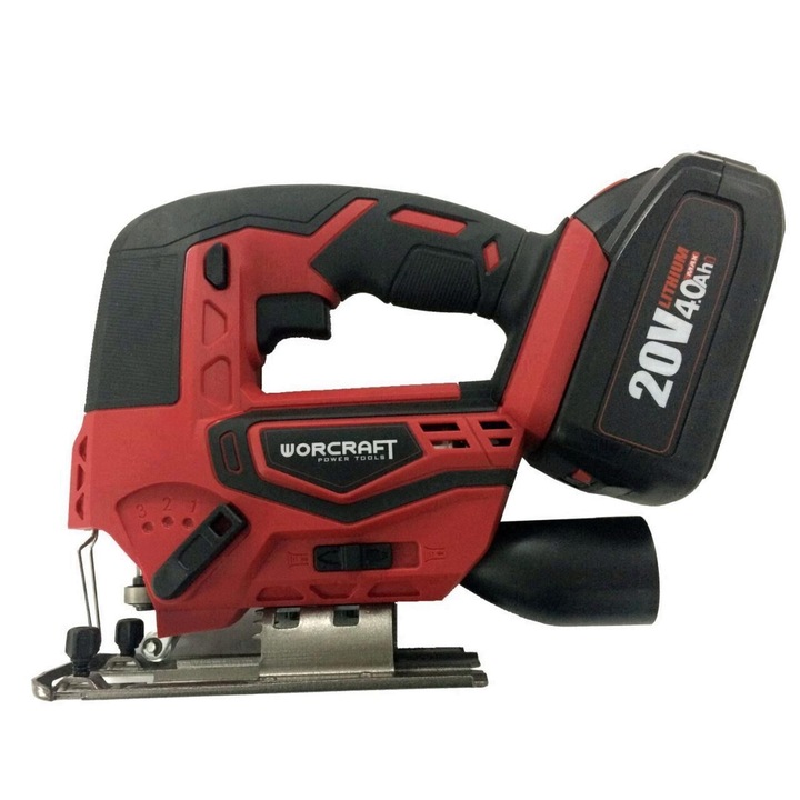 Fierastrau pendular cu acumulator Worcraft CJS-S20Li, 20V, Li-Ion