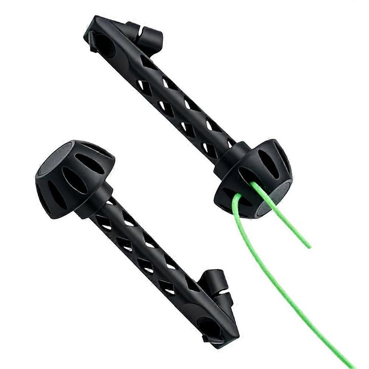 Set 2 accesorii magnetice pentru monturi pescuit muste, negru, compact