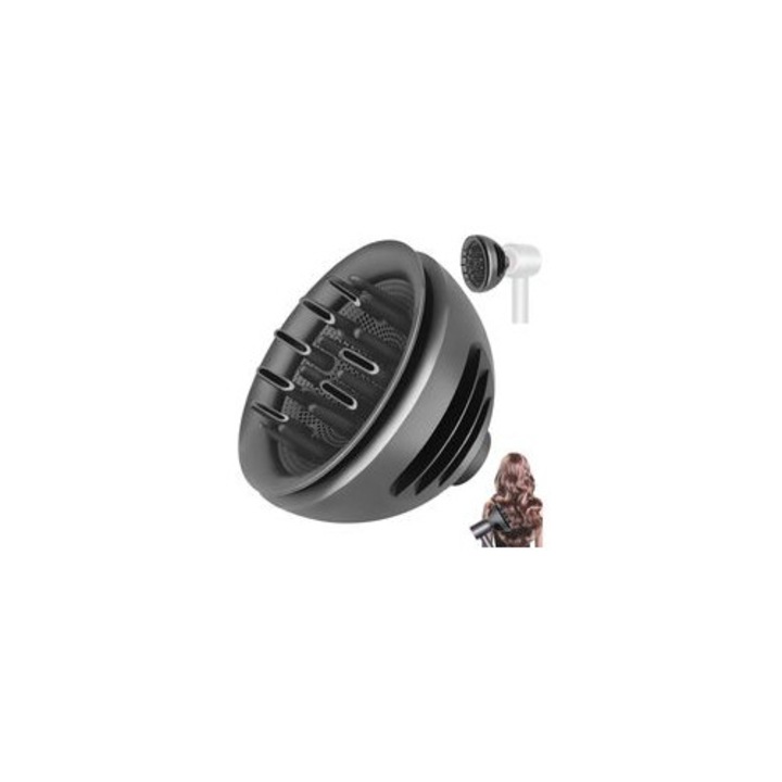 Difuzor multifunctional 2-in-1 pentru ondulator, gri, universal, 15x10cm
