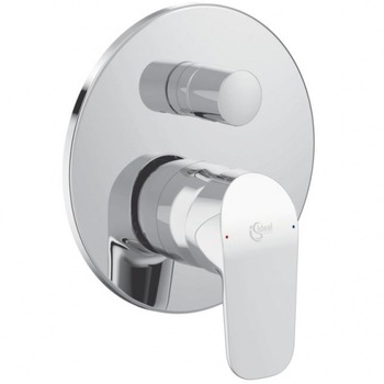 Baterie cada Ideal Standard Ceraflex, monocomanda, montaj incastrat, corp ingropat inclus, Crom Baterie cada Ideal Standard Ceraflex, monocomanda, montaj incastrat, corp ingropat inclus, Crom
