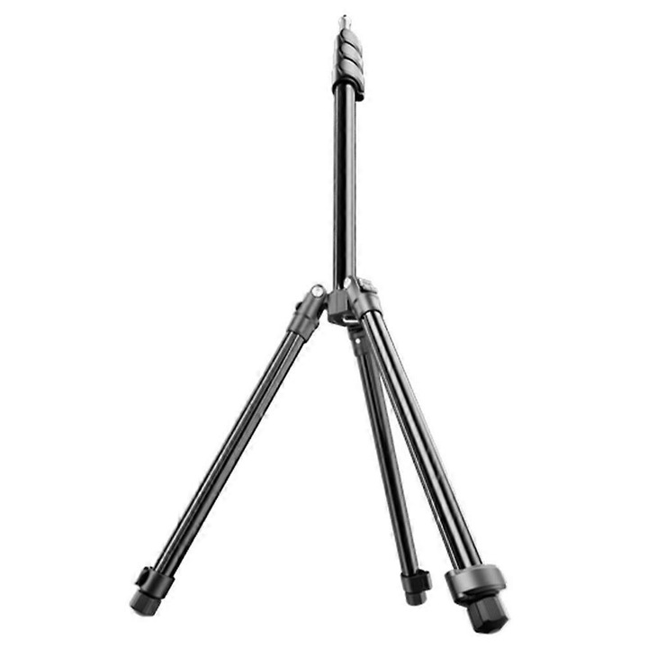 Trepied suport lumini video, reglabil, negru, 2.1m, cu cap inclinat