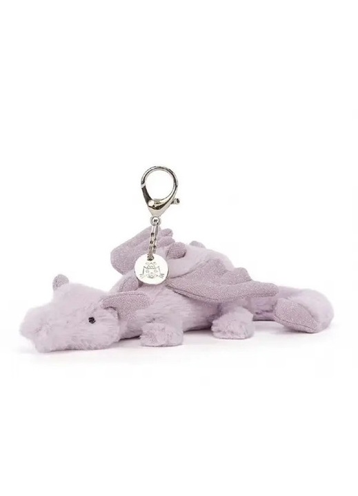 Breloc plus FU-K0518-260905-2448, dragon Sky, moale, mov lavanda, 1 buc