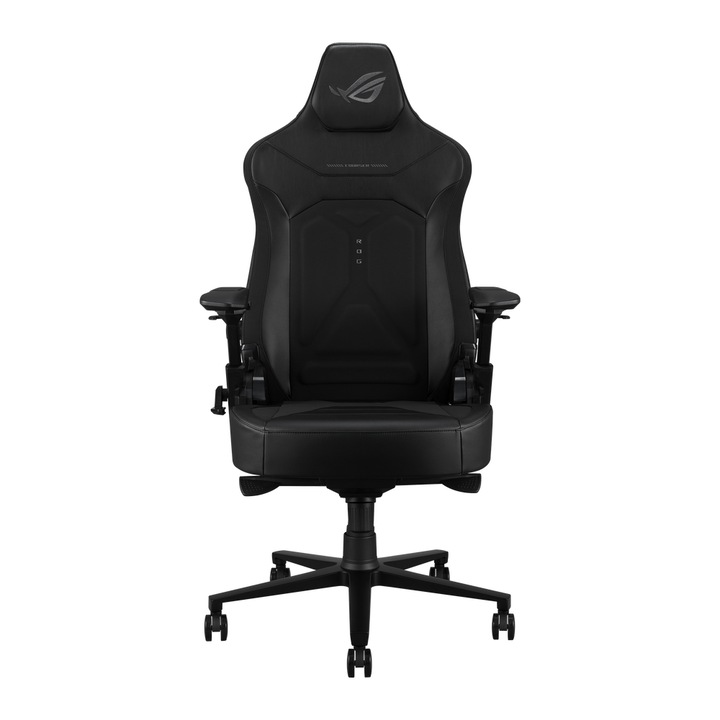 Геймърски стол ASUS ROG COURSER CORE, 4D подлакътници, Макс. 136 кг Черен