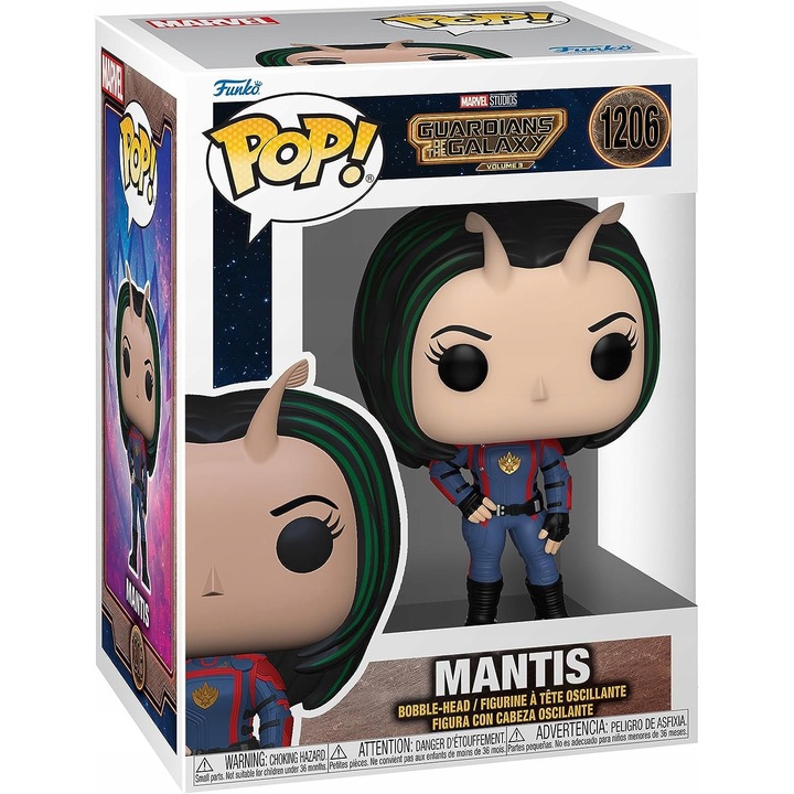 Фигурка Funko Pop Mantis Guardians of the Galaxy, винил, 10см, в колекционерска кутия 9x11x16см