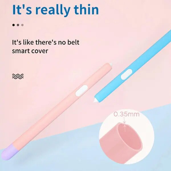 Husa pentru stylus compatibila Galaxy S6 Lite, invelis din silicon lavabil, anti-soc si anti-zgariere, roz/lila