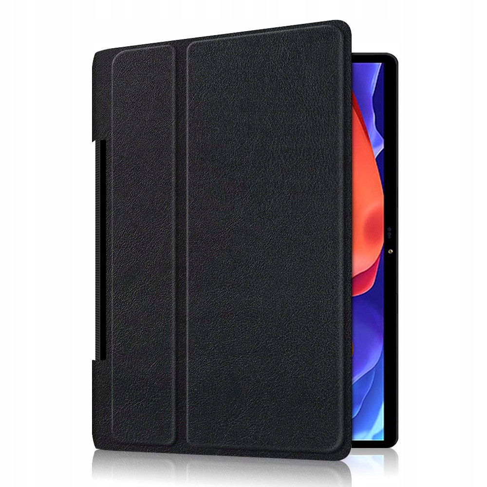 Husa tableta Lenovo Yoga Tab 13, negru, 2 pozitii, sticla 9H 0.3mm