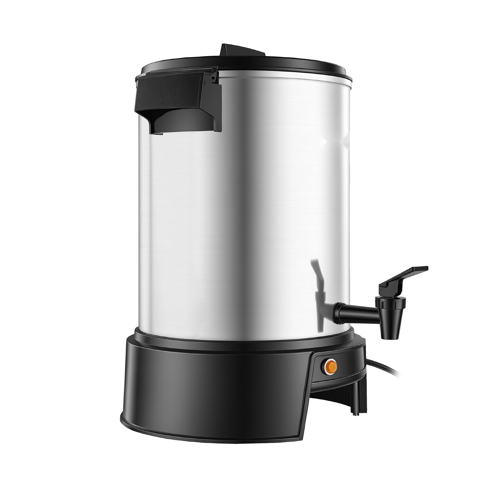 Percolator cafea comercial, Dispenser bauturi calde, Capacitate 4, 5 l 30 cesti, Putere 1190 W, Robinet anti-picurare, Preparare rapida, Control automat temperatura, Inox