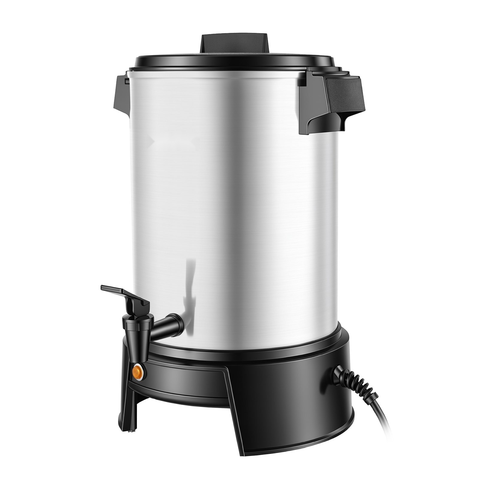 Percolator cafea comercial, Dispenser bauturi calde, Capacitate 4, 5 l 30 cesti, Putere 1190 W, Robinet anti-picurare, Preparare rapida, Control automat temperatura, Inox