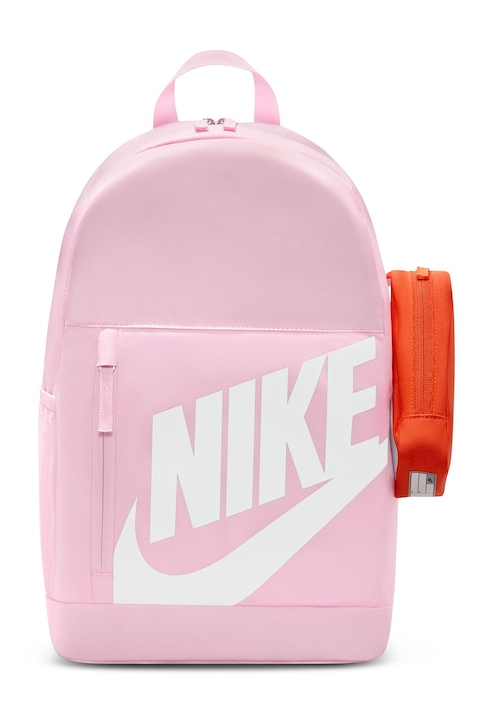 Nike, Раница с лого и ненесер за моливи - 20 л, Розово