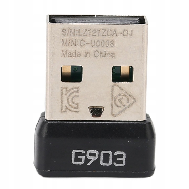 Logitech G903 vezeték nélküli egér USB vevőegység, 2.4G, kompakt
