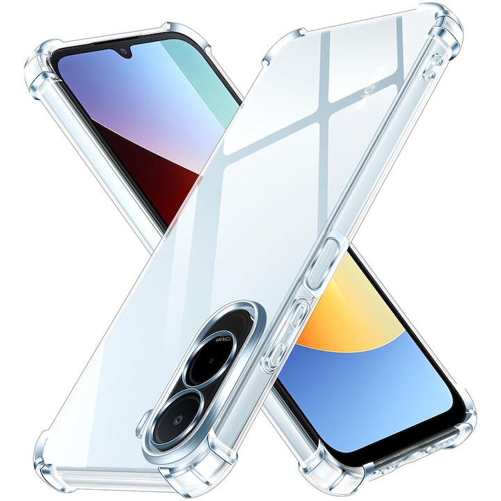 Husa pentru Xiaomi Redmi A7 Pro 4G - Techsuit Shockproof Clear Silicone - Clear