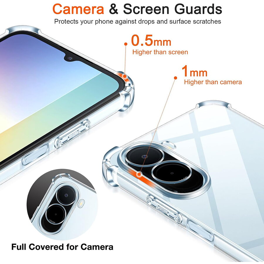 Husa pentru Xiaomi Redmi A7 Pro 4G - Techsuit Shockproof Clear Silicone - Clear