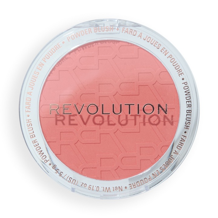 Fard pentru obraz Blusher Reloaded Makeup Revolution,Peach Bliss,7.5g
