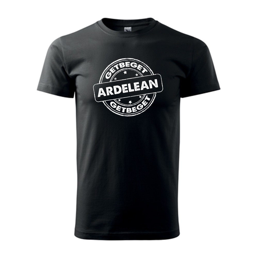 Tricou personalizat getbeget, Normal people scare me, Basic, Negru, L