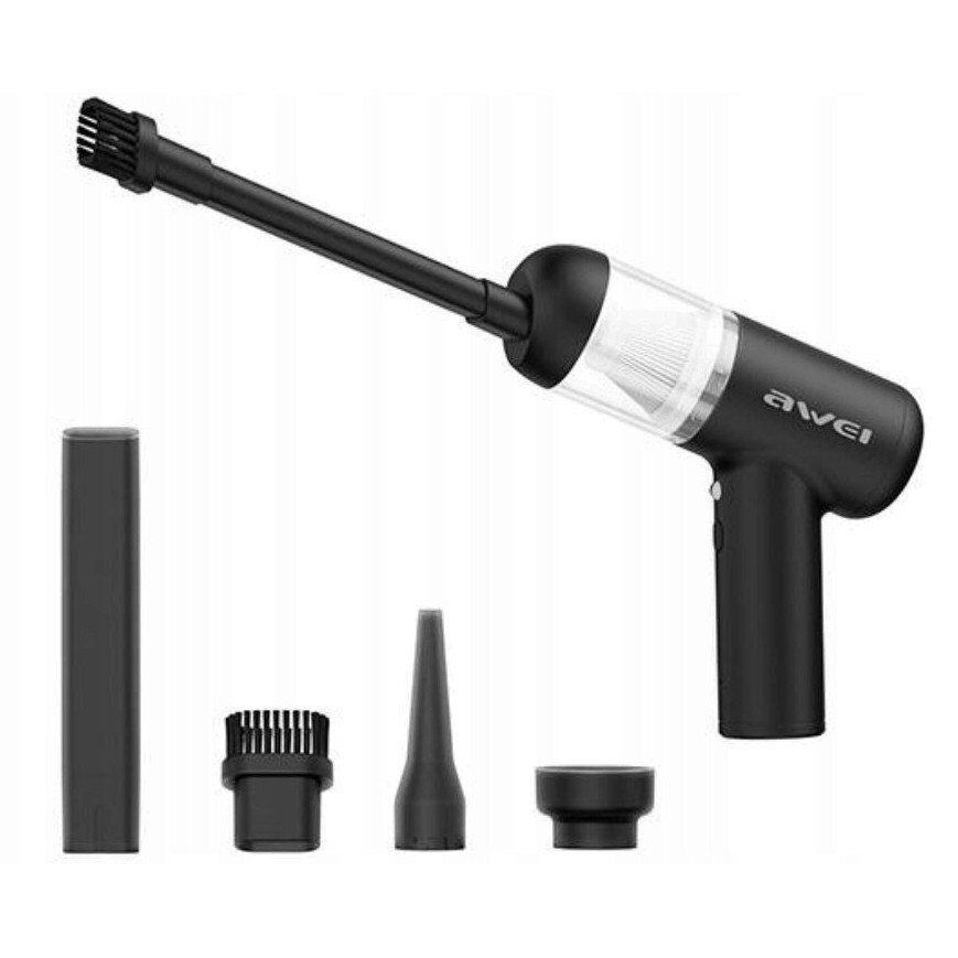 Aspirator portabil V2 negru 0.13l 13min autonomie