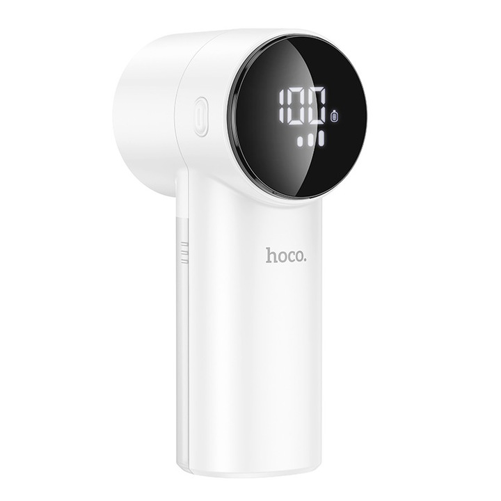 Aparat de curatat scame Hoco HP70, 6 lame, 300mAh, LED, Alb