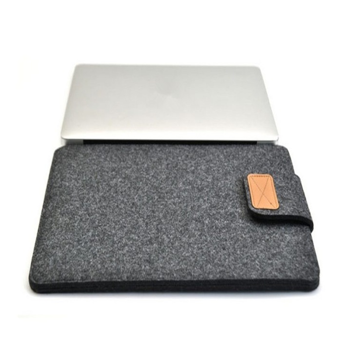 Geanta laptop plus 15 inch gri inchis