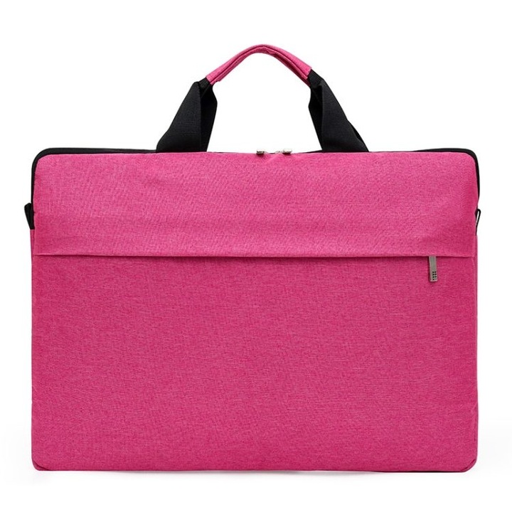 Geanta laptop multifunctionala, impermeabila, rezistenta, negru, 39x32x5cm