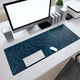 Mousepad extra mare, textura abstracta, negru, 90x40cm