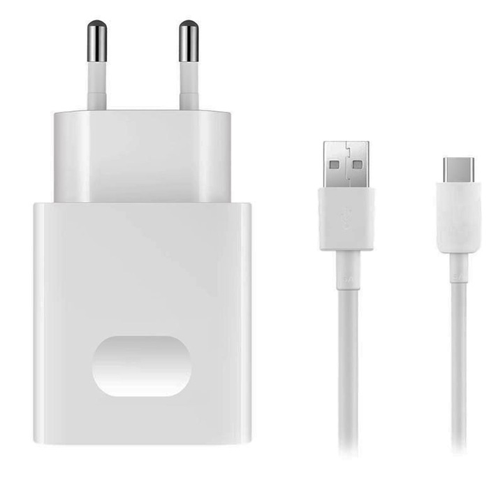 Eredeti Huawei AP32 gyorstöltő 9V/5V 2A USB-C / USB-C, fehér