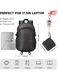Rucsac drumetie pliabil 15L rezistent apa negru