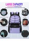 Rucsac baschet cu compartiment minge si incaltaminte, multicolor, 50x30x20cm