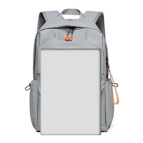 Rucsac scolar cu port USB si port casti negru 30x18x45cm