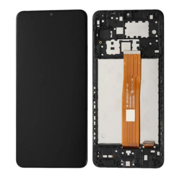 LCD kijelző érintőképernyővel és kerettel, Digital One, Samsung A12 4G A125 / A127-hez