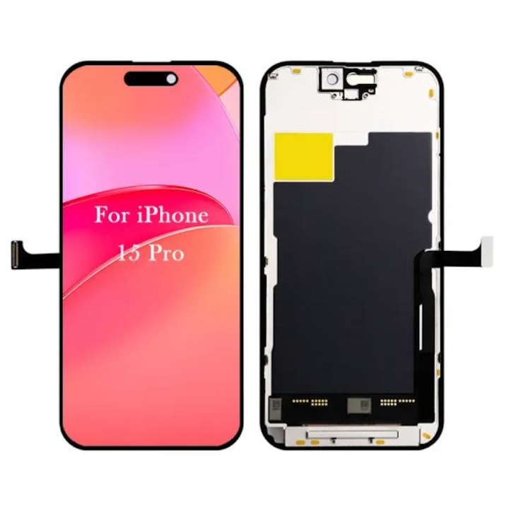 LCD kijelző érintőképernyővel GX OLED, Digital One, iPhone 15 Pro-hoz
