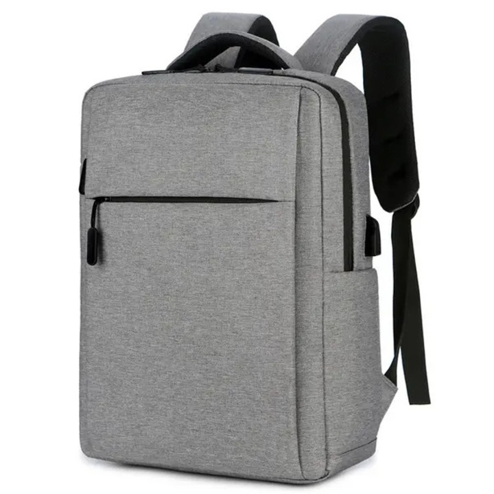 Rucsac laptop 14L cu port USB, usor, negru