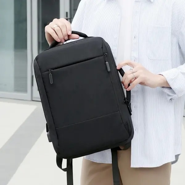 Rucsac urban simplu, rezistent la socuri, multicolor, 15 inch, 20-35L