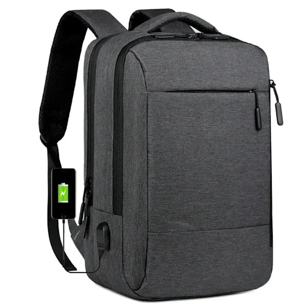 Rucsac urban simplu, rezistent la socuri, multicolor, 15 inch, 20-35L