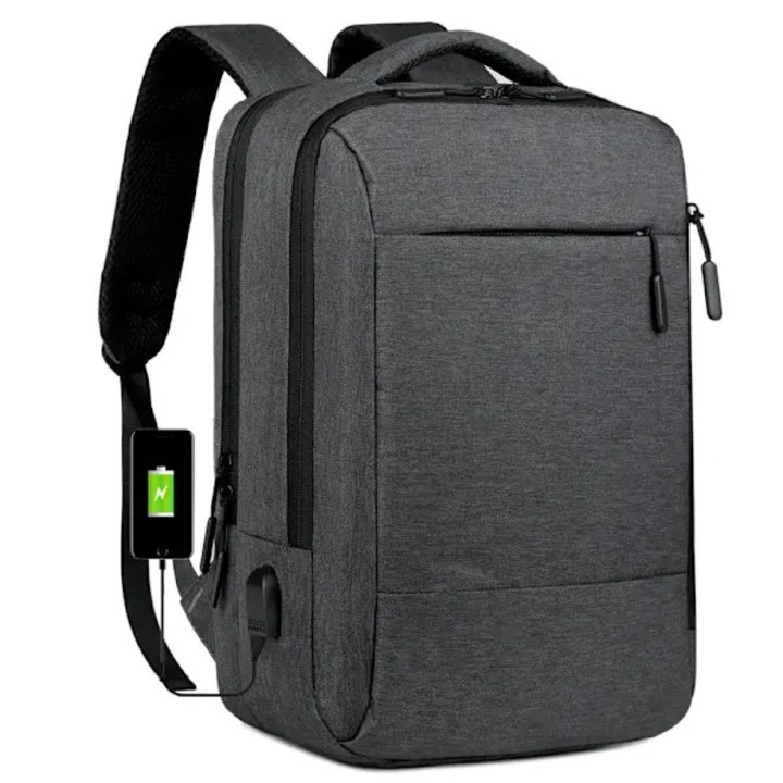 Rucsac urban simplu, rezistent la socuri, multicolor, 15 inch, 20-35L