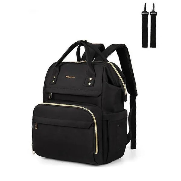 Rucsac laptop 15.6 inch, negru, 20L, rezistent la apa, antifurt, cu portofel, 30x19x41cm