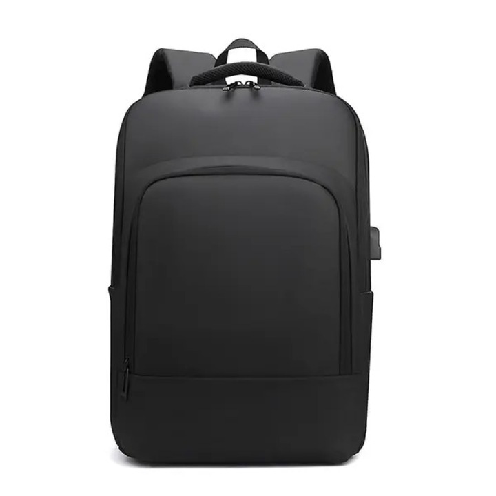 Rucsac laptop 15.6 inch USB port negru rezistent la apa ergonomic