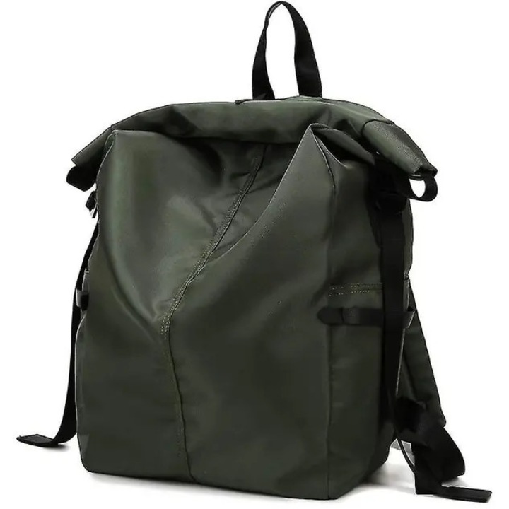 Rucsac laptop rezistent apa, pliabil, capacitate mare, multicolor, 26x14x46 cm