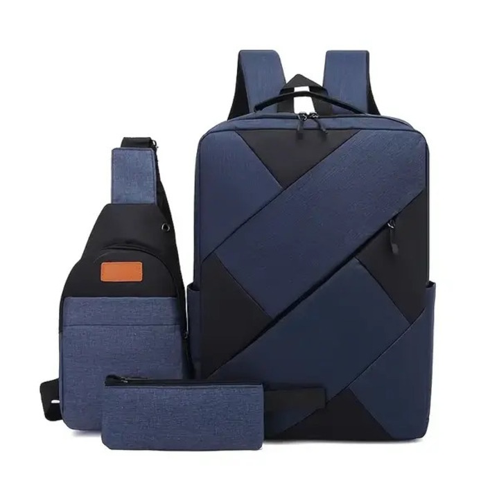 Rucsac laptop mare capacitate, compartiment laptop si tableta, curele reglabile, multicolor, 30x45x20cm